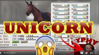 How to Breed a Unicorn Horses in Champion Jockey G1 Jockey amp Gallop Racer [upl. by Gad]