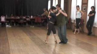 tango argentino class on volcada w boleo part 2 [upl. by Yuma709]