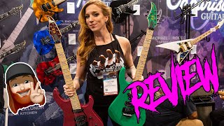 Caparison Courtney Cox HorusM3 CC Guitar Review Jamie Slays [upl. by Wylde489]