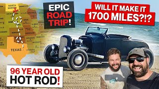 1928 Ford Roadster Epic 1700 Mile Road Trip Across the USA in a home built Model A Hot Rod [upl. by Hsejar557]