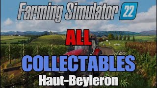 All Collectables Farming Simulator 22 HautBeyleron [upl. by Fermin629]