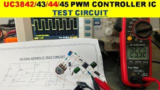 777 UC384x PWM Controller IC Test Circuit Test 384x Series IC [upl. by Aoket]