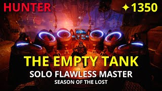 The Empty Tank  Solo Flawless Master 1350 Lost Sector  Destiny 2 PS5 [upl. by Nylireg]