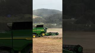 Ernte der Zukunft mit dem neuen S7 von Johndeere landwirtschaft ernte johndeere [upl. by Ennoira771]