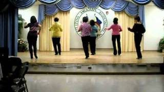 Totoy Bibo Line Dance arranged by by Rusty Fernandez [upl. by Ewer]