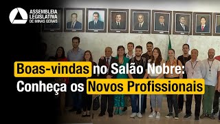 Presidente da Assembleia recebe novos servidores [upl. by Annmaria]