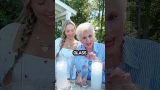 🧨POPPING WATERTOK🧨with MEMAMA summervibes water watertok drinktok food usa grandma [upl. by Ayocal]