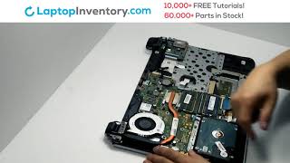 HP Pavilion Fan ReplacementHeatsink Motherboard Installation Guide Install Laptop 15AB 15AU 15BC [upl. by Doane]