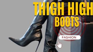 FallWinter 2023 Thigh High Boots has to be in your collection luxury fashion heels boots [upl. by Nie185]