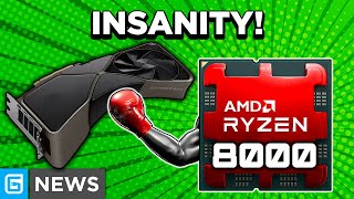 Ryzen 8000 APUs BEAT Nvidias RTX 4000 [upl. by Lexi]