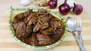 Adobong Atay ng Manok  Chicken Liver Adobo [upl. by Nethsa]