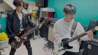 【刻刻 OP  Kokkoku OP】MIYAVI vs KenKen quotFlashbackquot Guitar and Bass CoverWingBassist 弾いてみた [upl. by Korry]