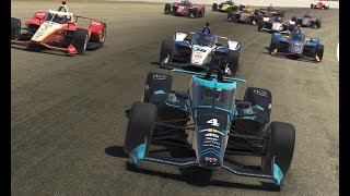 Race Highlights INDYCAR iRacing Challenge  Round 6 [upl. by Blanche778]