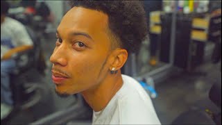 NEW YORK BARBER MASH UP MY TRIM  DARNELL VLOGS [upl. by Camey]