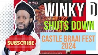 Winky D Grand Entrance  Castle Braai Fest 2024 [upl. by Lohse74]