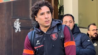 Napoli Salernitana LIVE bel gesto di Ochoa e Fazio coi tifosi napoletani 👏🏻 [upl. by Johannah]