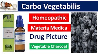 Carbo Vegetabilis Homeopathic Medicine  Drug Picture  Materia Medica bhms [upl. by Mclaurin]