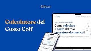 Il Calcolatore del Costo Colf di Baze [upl. by Tadich]