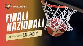 Finale Nazionale U19 F Finale 3°4° Posto Polisportiva Battipagliese  Basket Roma [upl. by Alegnave442]