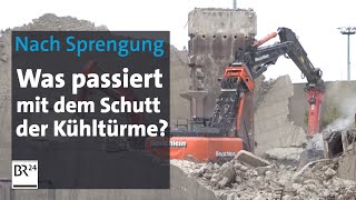 Grafenrheinfeld 55000 Tonnen Kühlturmschutt werden recycelt  BR24 [upl. by Ahcrop]