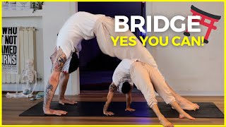 Bridge and Backbend Simple way you can do it [upl. by Aicilyt630]