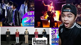 SB19 Justin NCAA  Josh HYDRO MANILA SB19 Pagtatag Docu Reaction [upl. by Ruvolo]