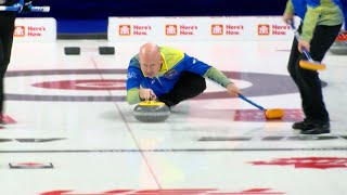 Kevin Koe and Team Alberta Undefeated So Far In Brier  March 7 2022  Micah Quinn [upl. by Tansy]