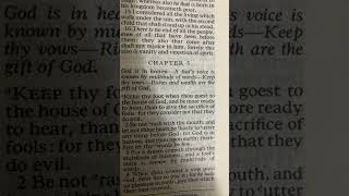 Ecclesiastes 45 thechurchofjesuschristoflatterdaysaints bibleverse Prayer religion [upl. by Farland448]