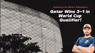 Qatar vs Kyrgyzstan  2026 FIFA World Cup Asian qualifiers  Qatar Wins 31 [upl. by Kloster]