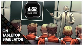 Star Wars Unlimited  How to Play on Tabletop Simulator [upl. by Gaylene564]