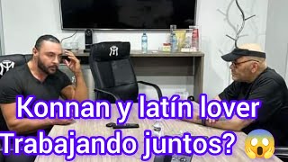 konnan y latín lover trabajando juntos😱 [upl. by Lleksah]