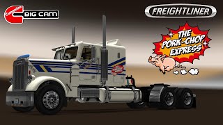 The Pork Chop Express Freightliner FLC [upl. by Althee]