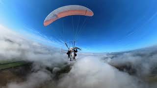 Autumn Cloud Paramotoring [upl. by Nike]