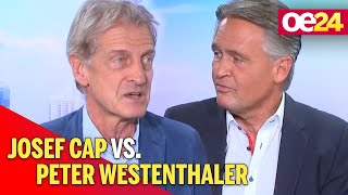 Fellner LIVE Josef Cap vs Peter Westenthaler [upl. by Ynnor]