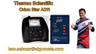 pH Meter  Thermo Scientific Orion Star A211  Calibration using pH Simulator Lutron  Tagalog [upl. by Prissie]