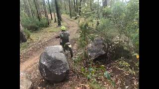 Reefton Pub  Spur Dirtbike Run Yarra Ranges [upl. by Siuqram958]