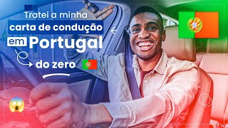 TIREI A MINHA CARTA DE CONDUÇÃO EM PORTUGAL DO ZERO [upl. by Abbotsun932]