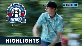 Round 1 Highlights MPO  2023 Waco Annual Charity Open [upl. by Lebasi]