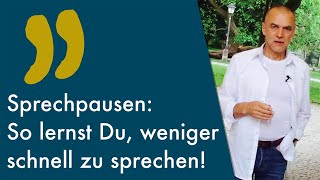 Sprechpausen Überzeugende Rhetorik beim Erklären und Präsentieren [upl. by Xilef]