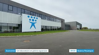 Nutergia un laboratoire aveyronnais à la campagne en pleine expansion [upl. by Lorelie]