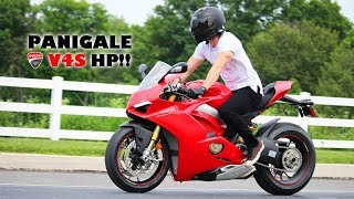 Putting our 2018 Panigale V4S on the Dyno [upl. by Fanchette]