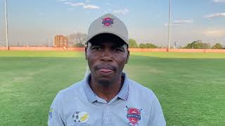 Postmatch Interview  Vincent Rammoni  University of Jhb vs Gomora United  Gauteng ABC Motsepe [upl. by Nic]