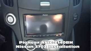 2012 Pioneer AVICZ140BH Radio Replacement Nissan 370Z Al amp Eds Autosound Marina del Rey [upl. by Adnopoz]