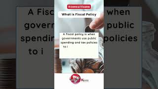 What Is Fiscal Policy Understanding Fiscal Policy Defined amp Explained fiscalpolicy [upl. by Irreg940]