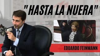 La reacción de Feinmann contra la senadora que designó a familiares en el Congreso quotHasta la nueraquot [upl. by Astrid276]