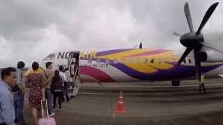 Ranong airport to Bangkok by Nokair ระนองกรุงเทพโดยนกแอร์ [upl. by Solon871]