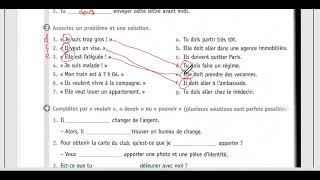 Grammaire en dialogues Leçon 23 exercices sur les verbes pouvoir vouloir devoir avec Madame Maha [upl. by Holly]