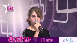 Audrey  Kids Voice Tour  La Praille [upl. by Yrffej]