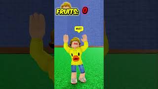 HE WAS BANNED FROM HAVING FRUIT IN THE BLOX FRUITS BUT ⛏ shorts [upl. by Morganne997]