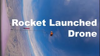 Rocket Launched Drone Demonstration Video [upl. by Ebony]